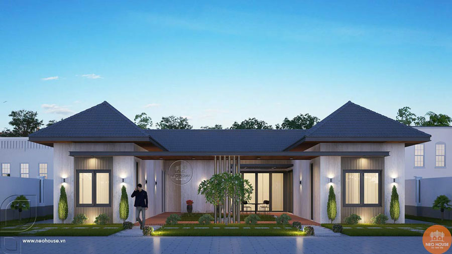 Biệt thự nhà vườn 9x15m