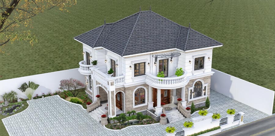 Biệt thự nhà vườn kiểu Ý