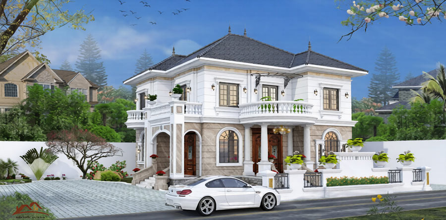 Biệt thự nhà vườn kiểu Ý