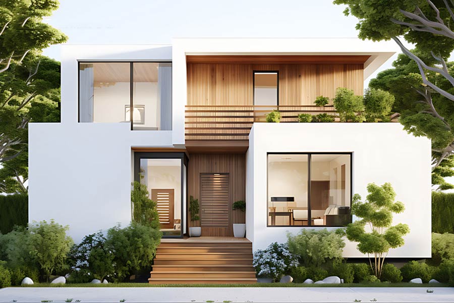Mẫu thiết kế biệt thự phố 600 triệu