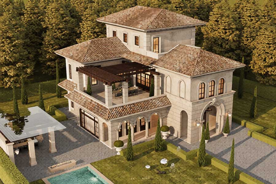 Họa tiết trang trí mềm mại mang tính nghệ thuật