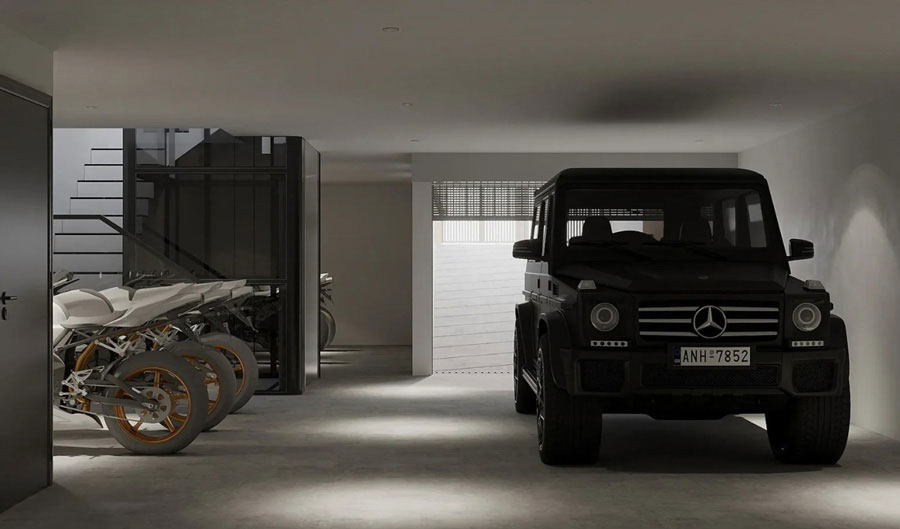 Gara đỗ xe an toàn và tiện lợi
