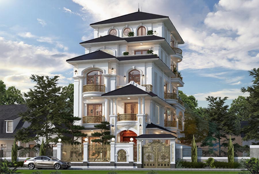 Khái niệm biệt thự 5 tầng là gì?