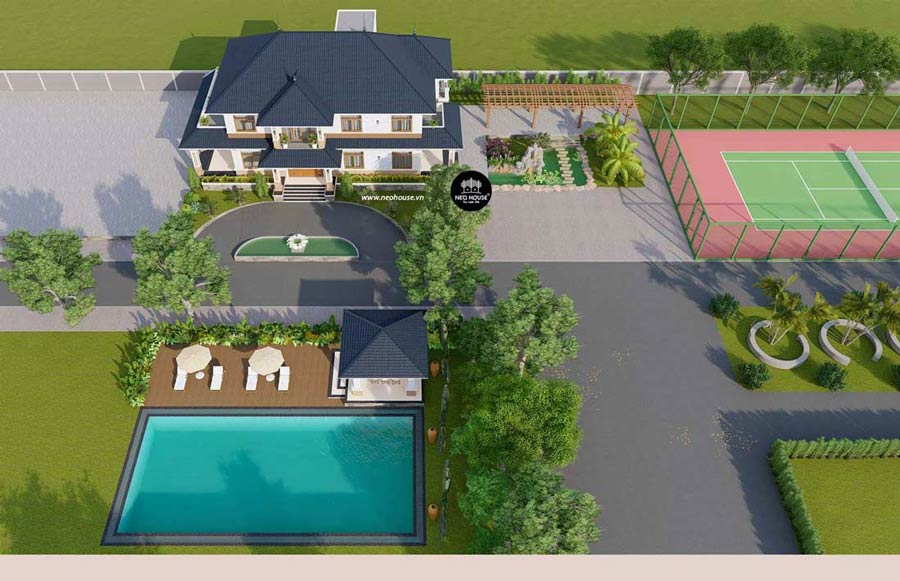 Không gian xanh cân bằng sức khỏe và tinh thần