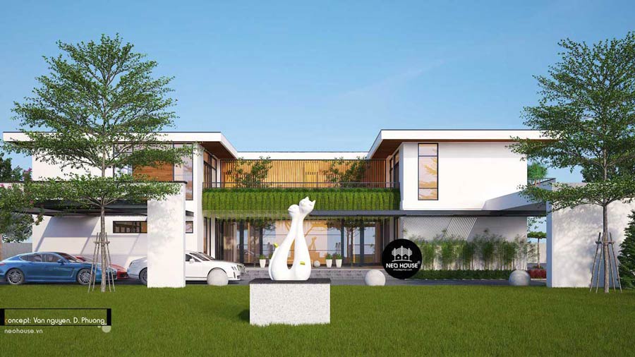 Biệt thự 2 tầng 150–250m2