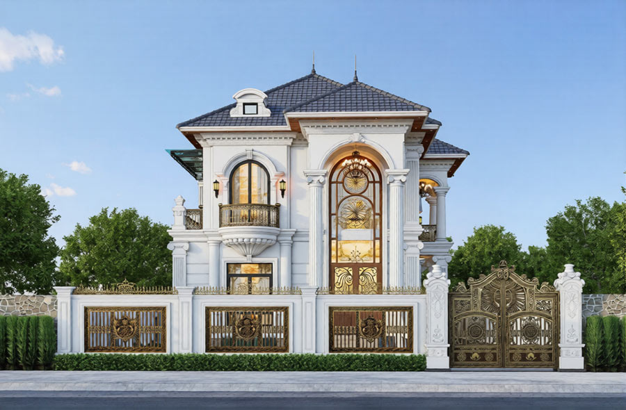 Về kiến trúc biệt thự kiểu Ý