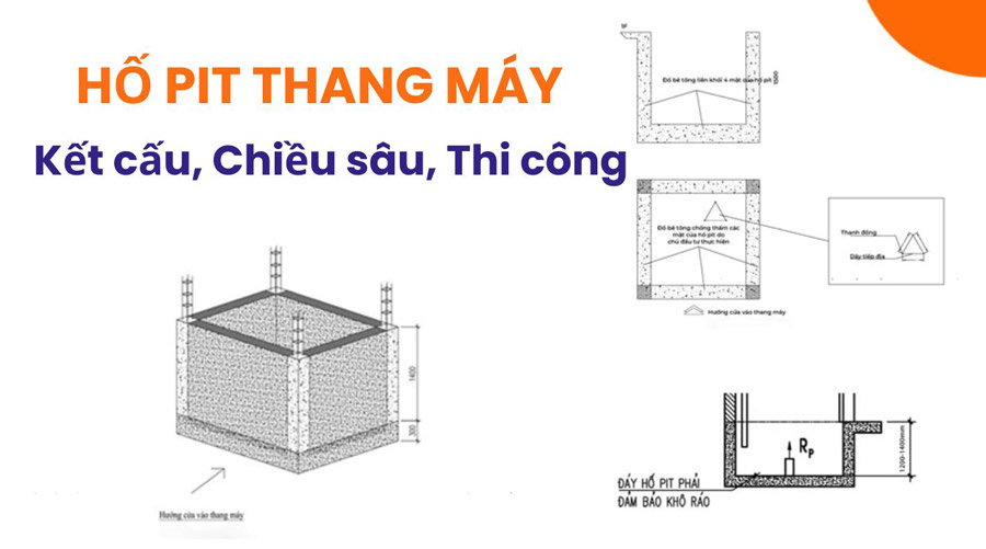 Lưu ý về thông số kỹ thuật và kích thước hố thang