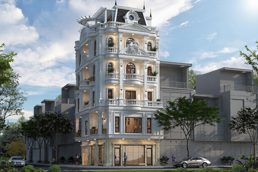 Những ưu điểm nổi bật của biệt thự 5 tầng