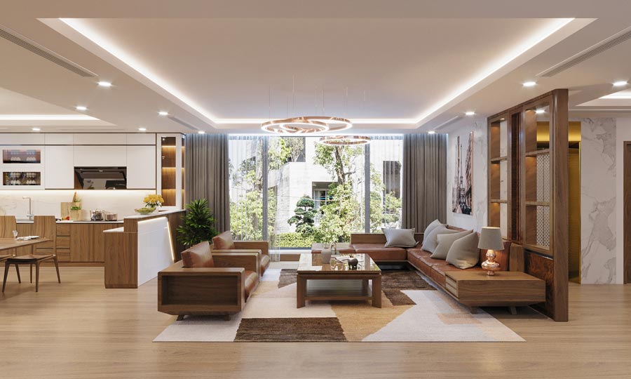 Nội thất hiện đại cao cấp (Luxury Modern)