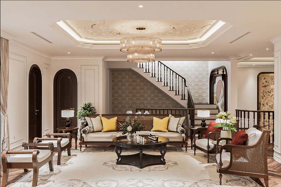 Phong cách Indochine sang trọng