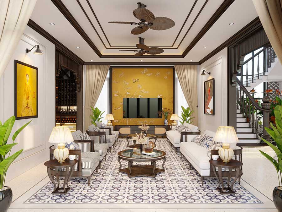 Phong cách Indochine sang trọng