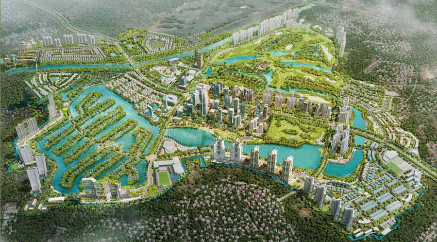 Quy hoạch và triết lý thiết kế tại Ecopark Grand – The Island