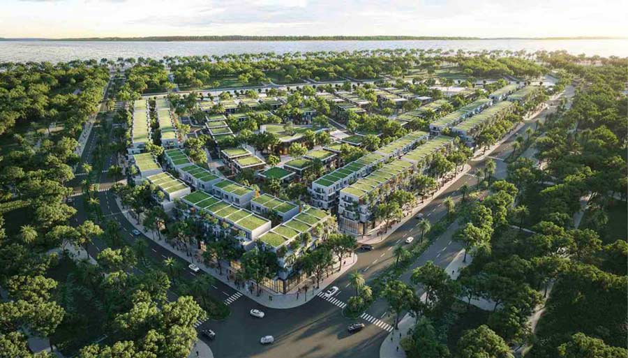 Quy hoạch đất biệt thự trong khu đô thị