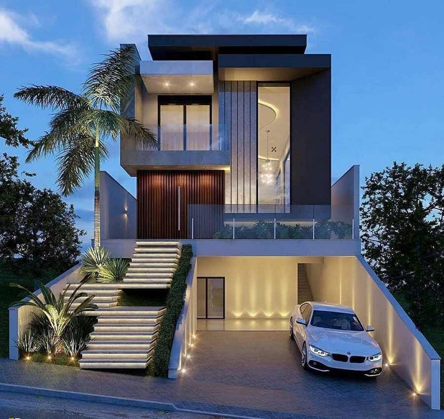 Tầng bán hầm phù hợp đất dốc