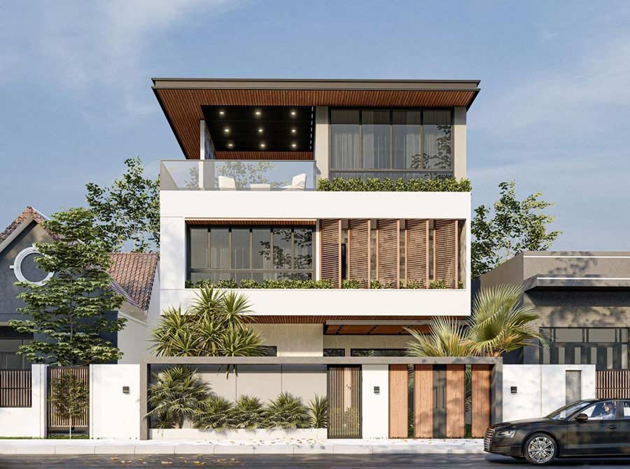 Tham khảo các công trình đã hoàn thiện thực tế