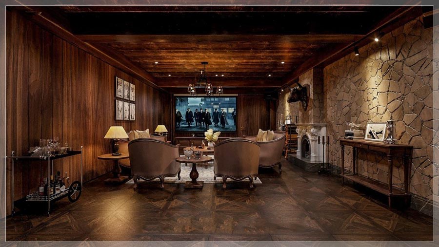 Thiết kế biệt thự nghỉ dưỡng có tầng hầm làm phòng giải trí