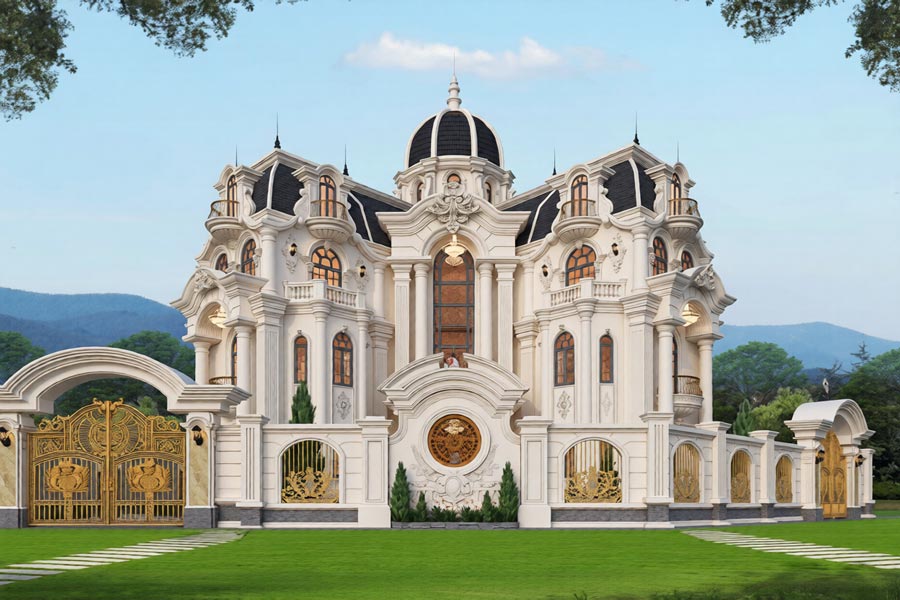 Lâu đài 4 tầng