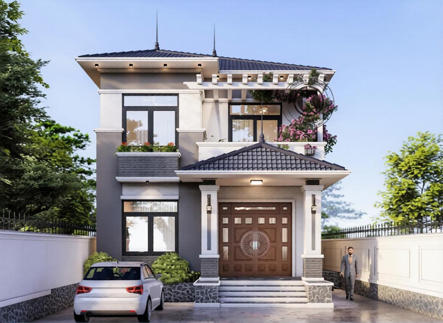 Xây biệt thự với 1,5 tỷ