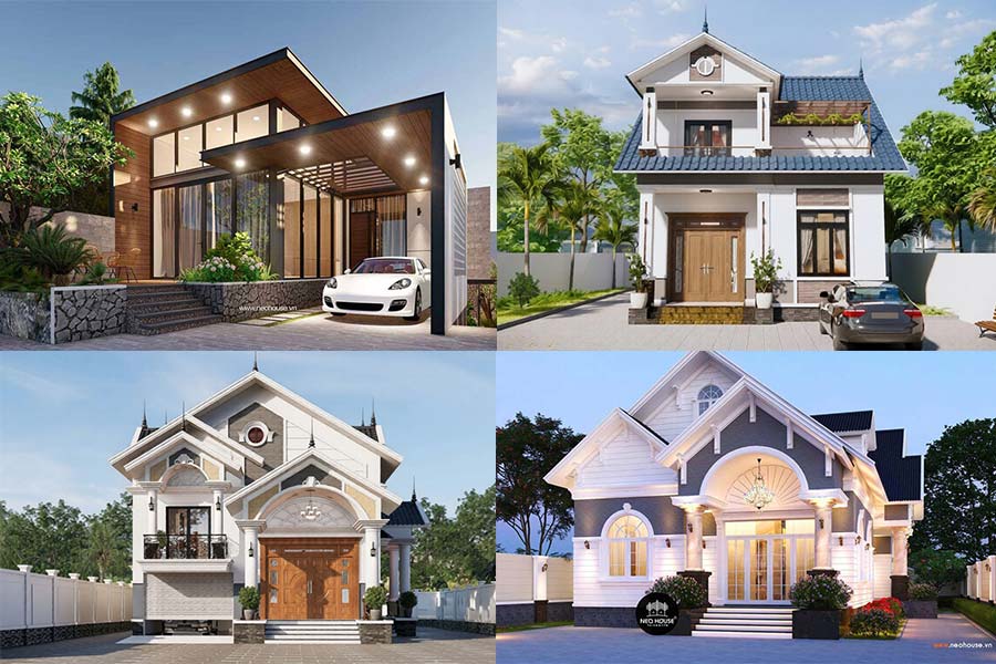 Kinh Nghiệm Xây Biệt Thự Với 1,5 Tỷ, 20+ Mẫu Đẹp & Xu Hướng