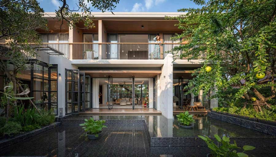 Nhà biệt thự 7 tỷ có sân vườn