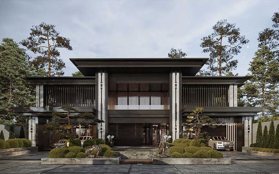 Mẫu biệt thự mái bằng 7 tỷ hiện đại