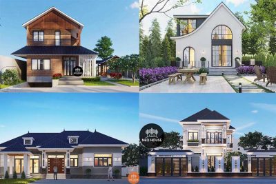 TOP 35+ Mẫu Biệt Thự Mái Dốc Đẹp, Hiện Đại & Ấn Tượng Nhất