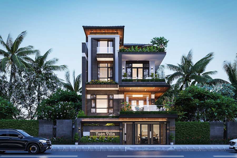 Biệt thự phố 7 tỷ 3 tầng