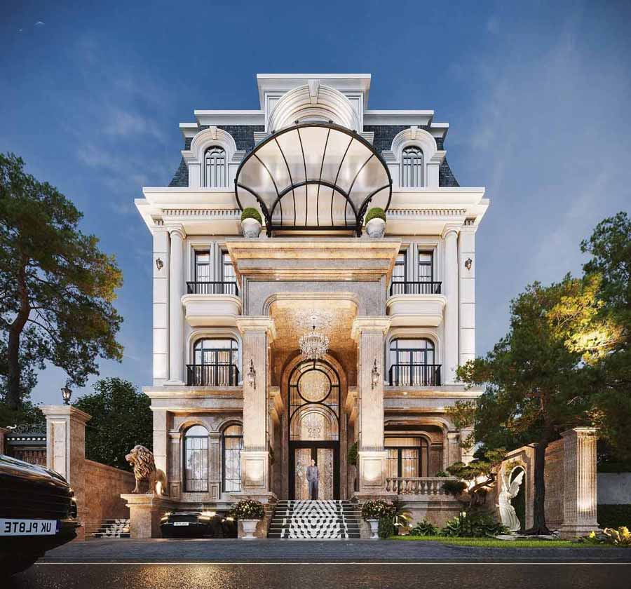 Biệt thự phố 7 tỷ 3 tầng