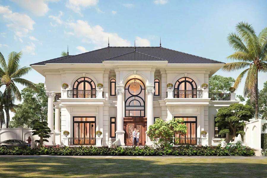 FAQs - Những thắc mắc thường gặp về biệt thự 2 tầng tân cổ điển