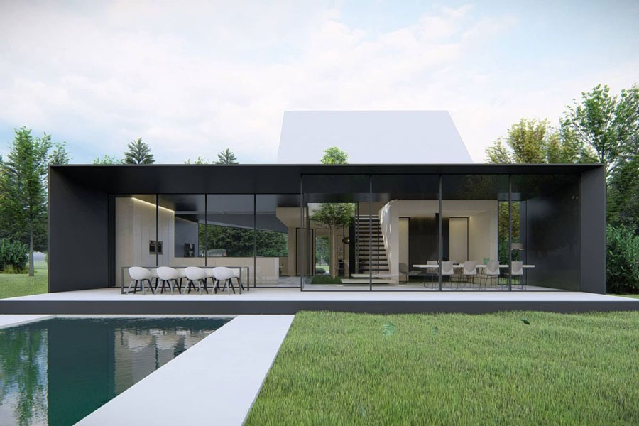 Những lưu ý khi thiết kế và thi công biệt thự tối giản