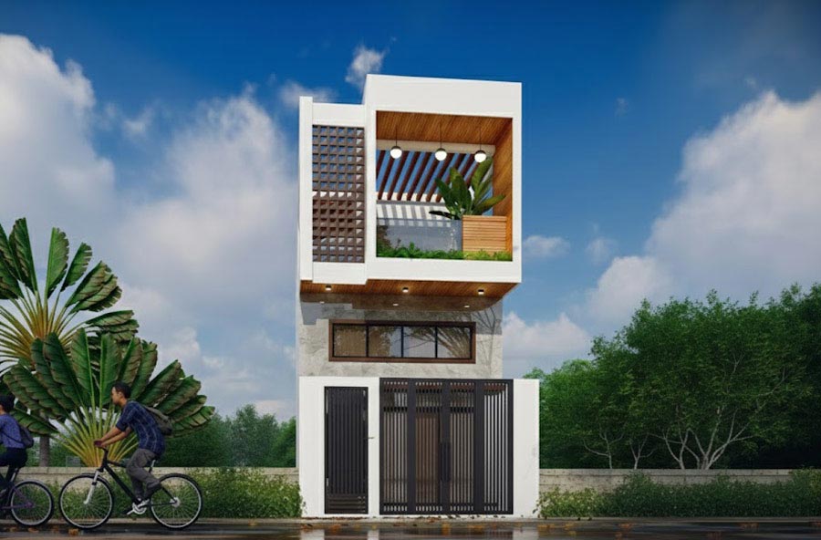 Nhà ống 2 tầng đẹp giá 1 tỷ 