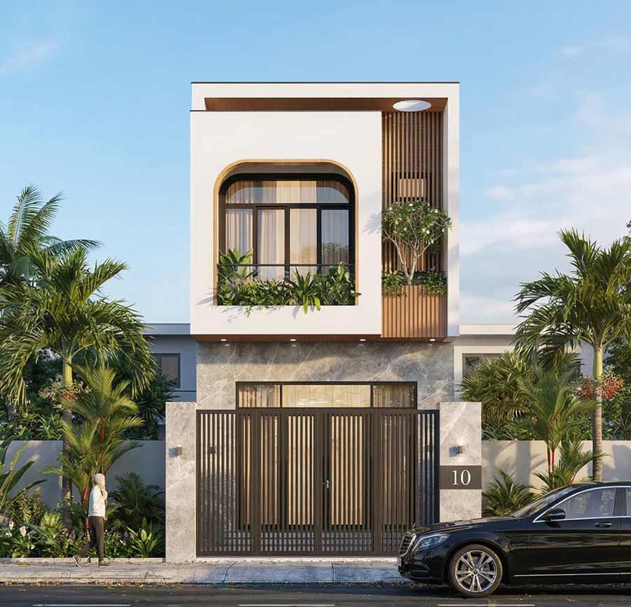 Nhà ống 2 tầng đẹp giá 1 tỷ 