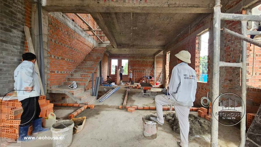NEOHouse chuyên thiết kế, xây nhà 2 tầng uy tín, hơn 12 năm kinh nghiệm