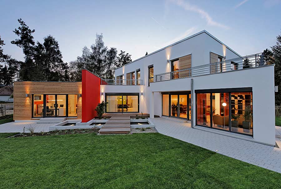 Mẫu nhà 2 tầng lắp ghép 3 phòng ngủ