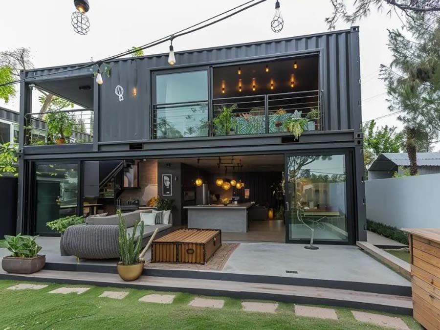 Mẫu nhà 2 tầng lắp ghép 500 triệu