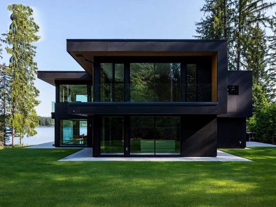 Nhà lắp ghép 2 tầng khung thép