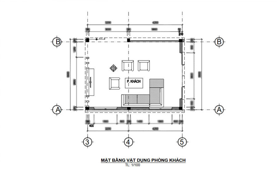Hồ sơ nội thất 3D & bản vẽ chi tiết thi công