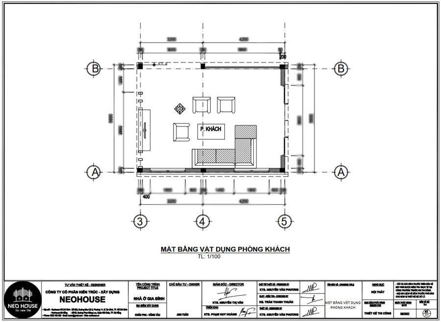 Hồ sơ nội thất 3D & bản vẽ chi tiết