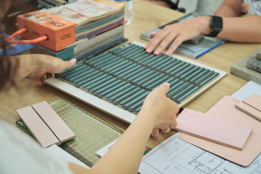 Tận dụng vật liệu hoàn thiện có giá tốt