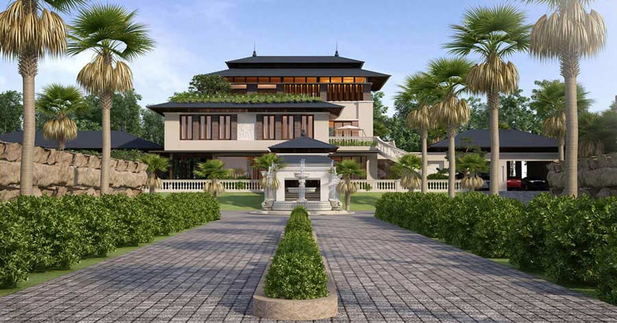 Ưu điểm nổi bật của mẫu biệt thự 3000m2