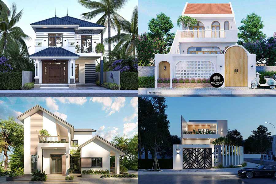101+ Mẫu Nhà 2 Tầng Nông Thôn 800 Triệu Đẹp & Nổi Bật Nhất