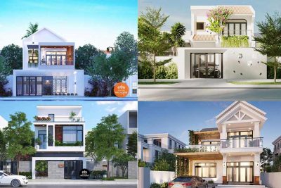 TOP 45+ Nhà 2 Tầng 4 Phòng Ngủ 80m2 Đẹp, Đầy Đủ Tiện Nghi