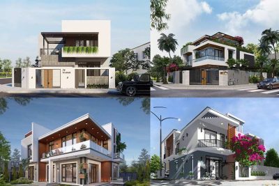 65+ Mẫu Nhà Phố 2 Tầng 2 Mặt Tiền Hiện Đại & Nổi Bật Nhất