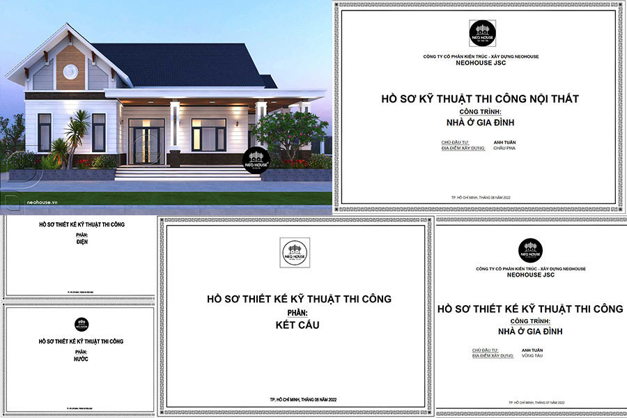 Tham khảo ngay 30+ bản vẽ thiết kế nhà 1 tầng đẹp, tiện nghi