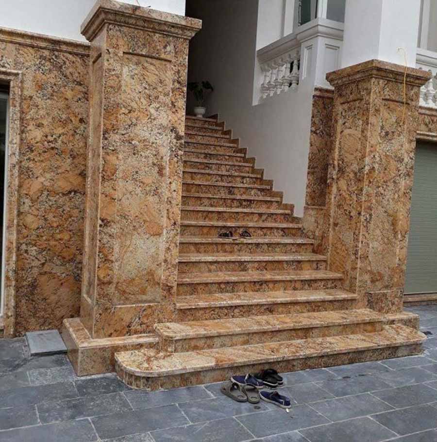 Cầu thang đá tự nhiên (Granite & Marble)