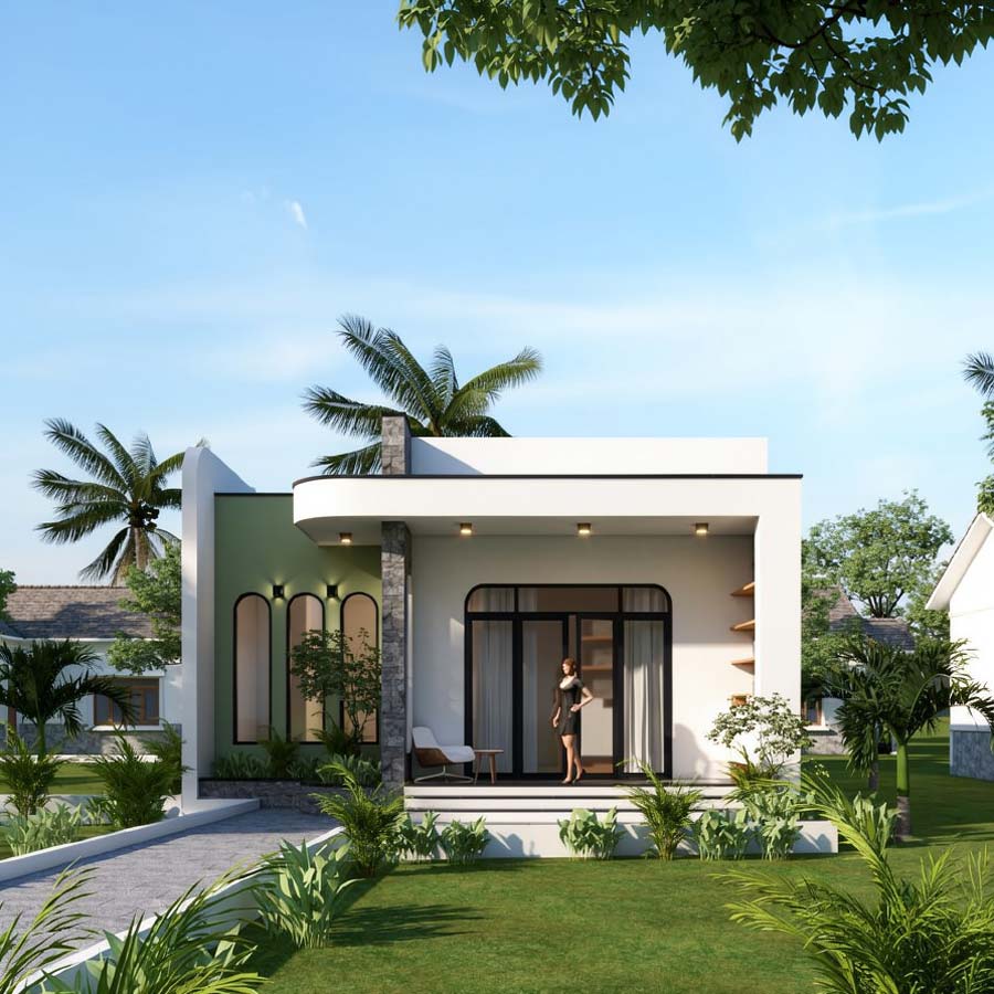 Chi phí xây nhà 1 tầng 40m2 hết bao nhiêu?