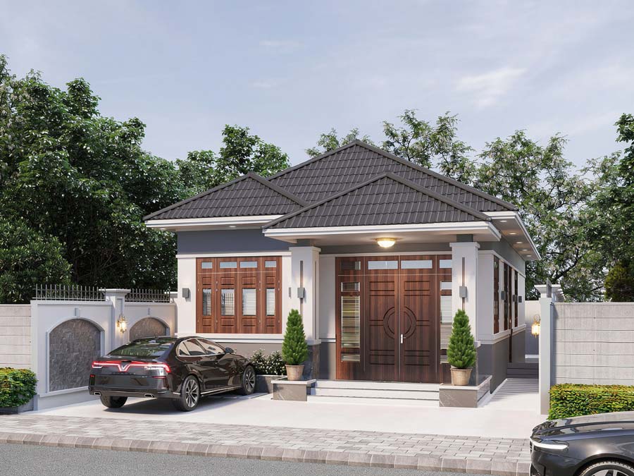 Xây nhà 100m2 1 tầng hết bao nhiêu tiền?