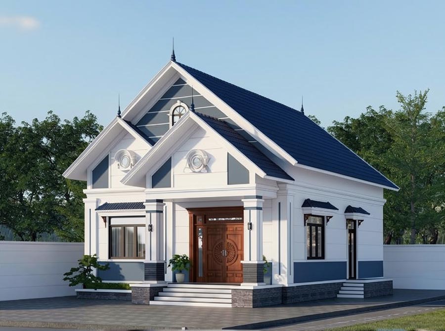 Kinh nghiệm xây nhà 1 tầng 2 phòng ngủ tiết kiệm chi phí