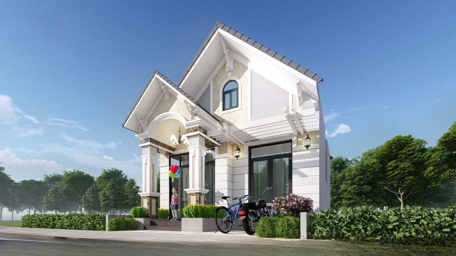 Mẫu thiết kế nhà phố 6x10m 1 tầng