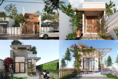 20+ Mẫu Mặt Tiền Nhà Phố 5m 1 Tầng Đẹp, Thịnh Hành Hiện Nay